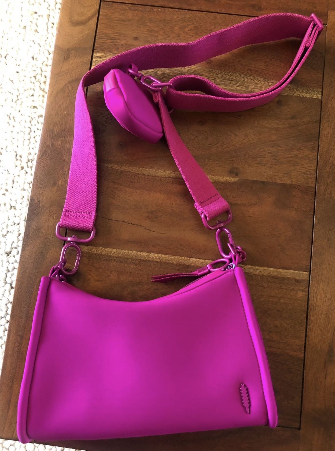 Thacker Gigi Neoprene Top Zip Crossbody