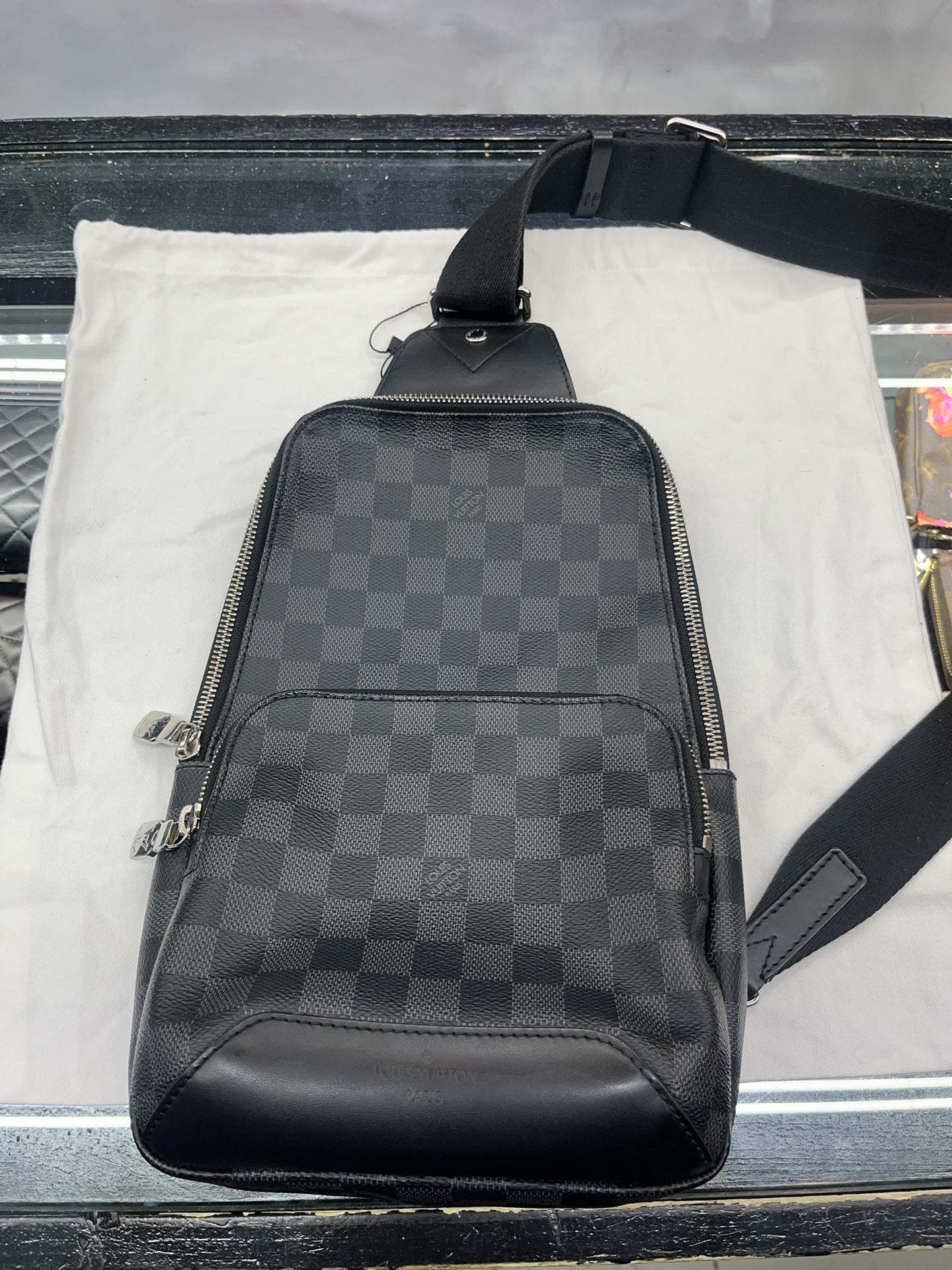 Louis Vuitton Black Slim Bag Pre-owned 