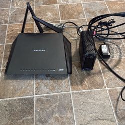Router And Modem 