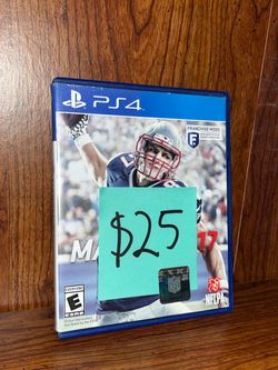 PlayStation 4 & 5 PS5 PS4 Video Game Football Madden NFL 2017