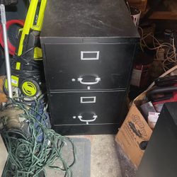 Black Filing Cabinet