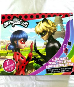 Zag heroes Miraculous floor puzzle game 72 pieces.(have 11 of this item)