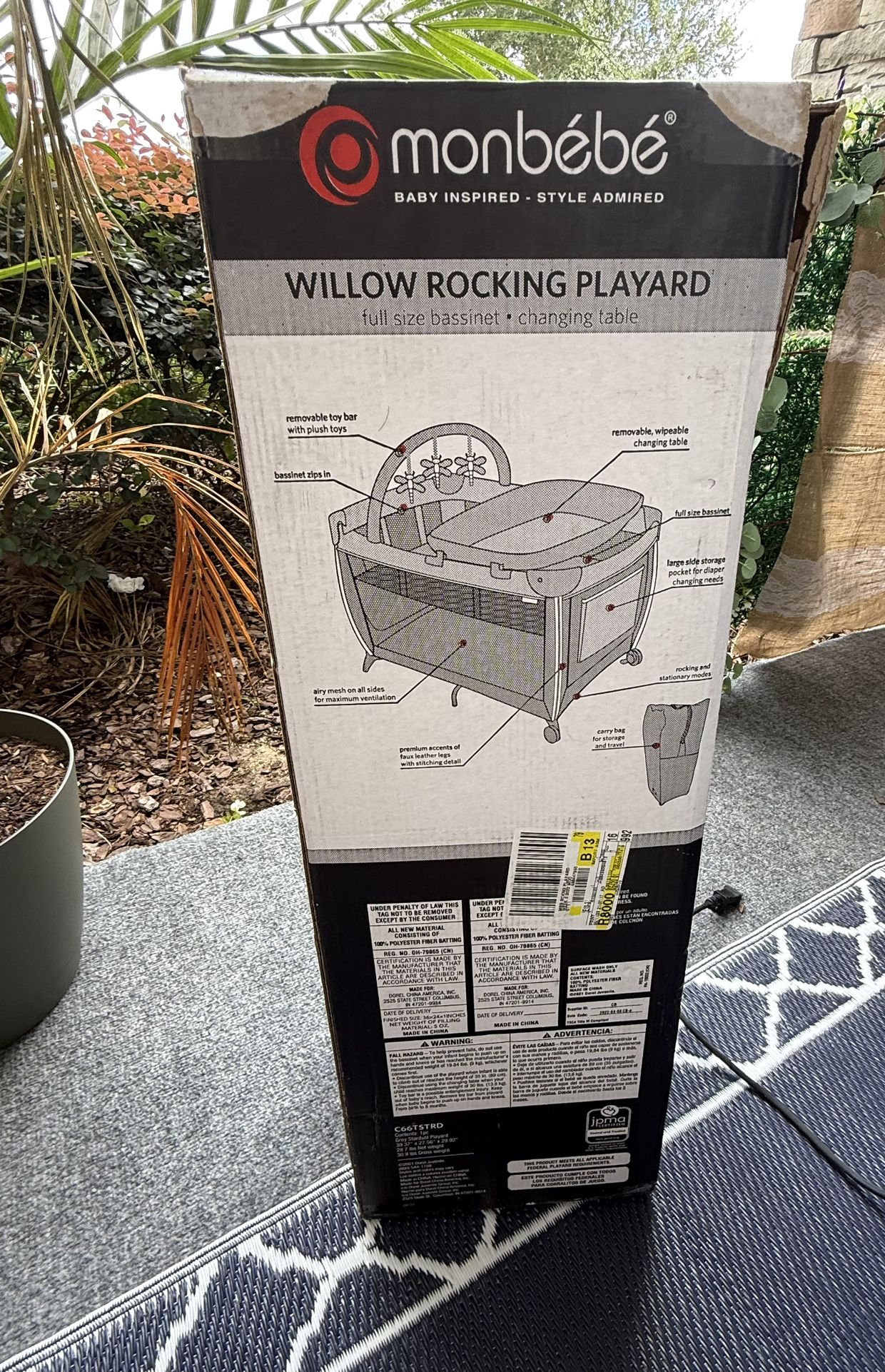 Willow Rocking Playard