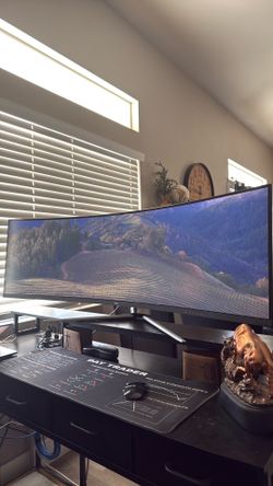 49 in Onn curved gaming monitor