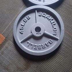 Olympic plate  barbell 