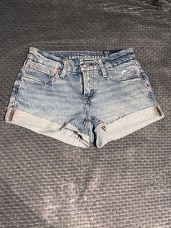 American Eagle Low-Rise Stretch Denim Shorts