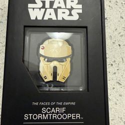 Star Wars Storm Trooper Silver Coin 
