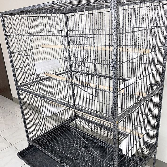 (Brand New) $100 Large 52-inch Parrot Bird Cage Rolling Stand for Cockatiel, Canary, Finch, Lovebird 