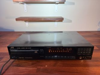 Vintage JVC XL-V550 Compact Disc Player WORKS BUT TRAY STUCK