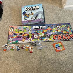 Dog man attack Of The Fleas Board Game