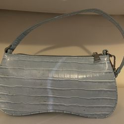 Semi New JWPEI Blue Women’s Baguette Bag