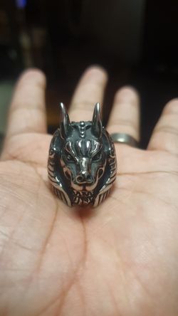 HORUS Ring stainless steel size 9 only