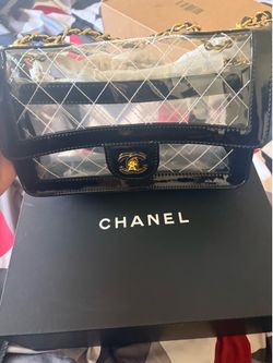 Chanel Clear Quilted Flap Bag