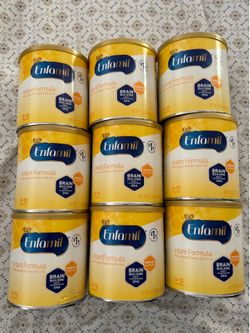 Enfamil Baby Formula 12.5 OZ 9 cans