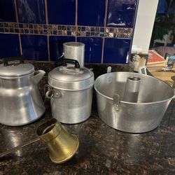 Vintage Aluminum Pottery