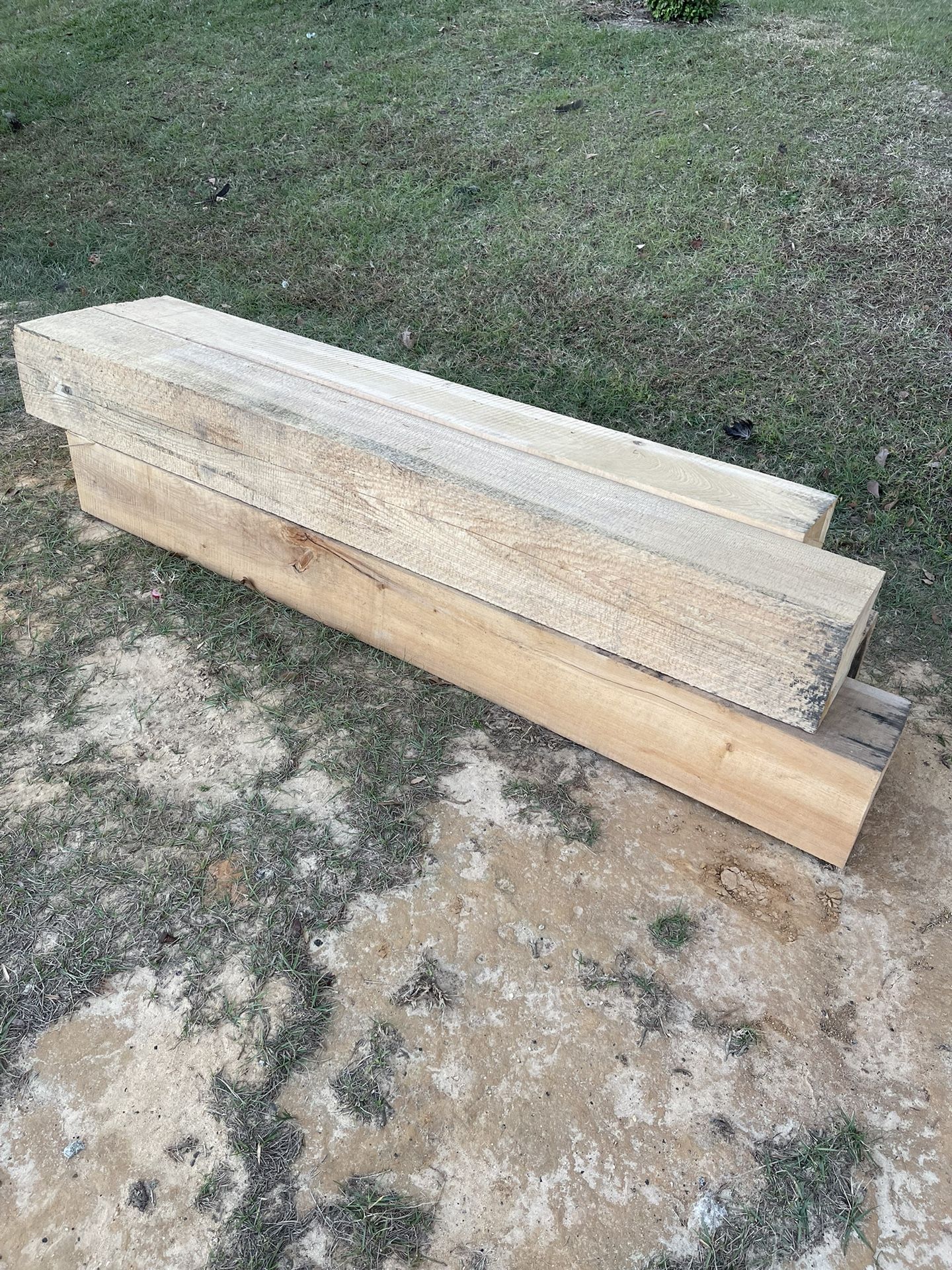 8x8x6ft Rough Sawn Red Cedar Timber
