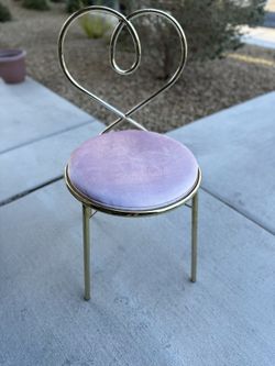 Blush velvet Chair