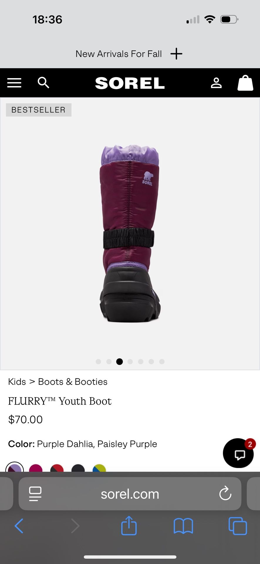 Sorel FLURRY™ Youth Boot