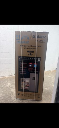 Galanz 6.5 Cubic Foot One-Door Compact Refrigerator / Freezer with Water Dispenser