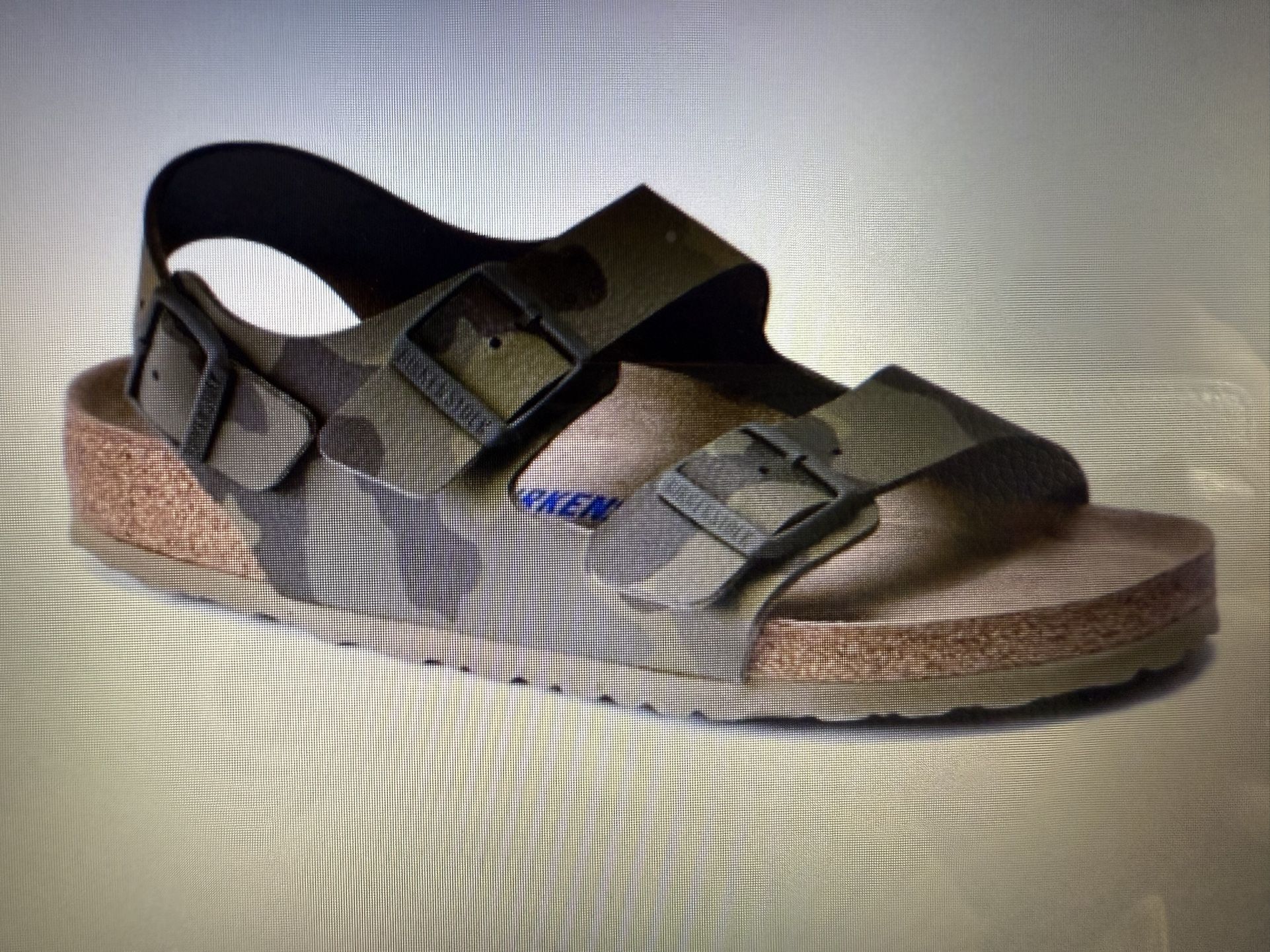 Birkenstock Milano Camo Sandal Sz 40