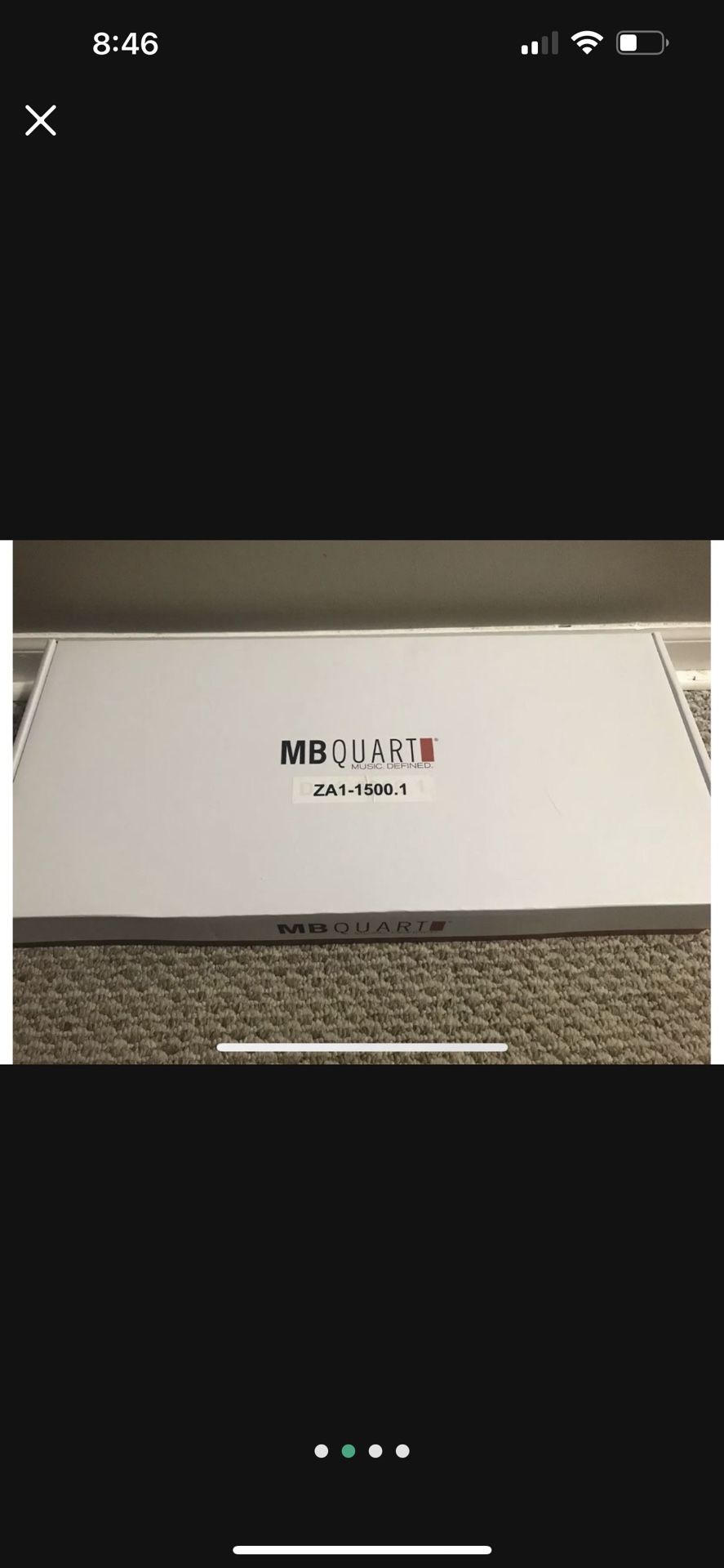 MB QUART ZA1-1500.1 Car Audio