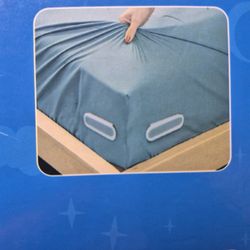 Corner Fitted Bed Sheet Holders 4 Pack *Any Size Bed* NIB Easy Install