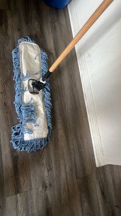 24 Inch Wood Handle Dust Flat Mop