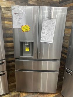 LG Refridgerator- One Year Warranty Included!