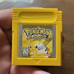Pokémon: Yellow Version (Nintendo Game Boy Color, 1999)- Authentic