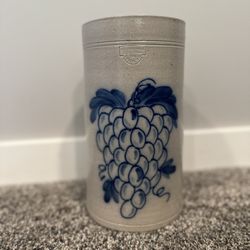 Salmon Falls Stoneware Pottery 1996 Grapes Wine Chiller