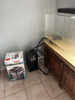 SeaClear Aquarium And Ehiem pro Filter Pump
