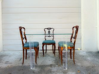 4 Italian Louis XVI Chairs 