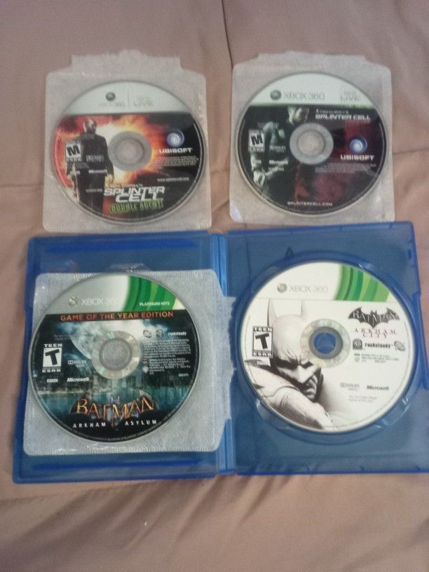 Xbox 360 game bundle of 4 Games