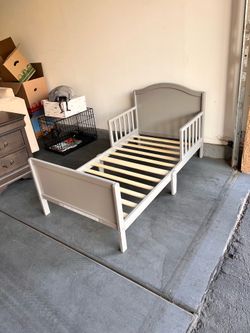 Delta Toddler Bed Grey