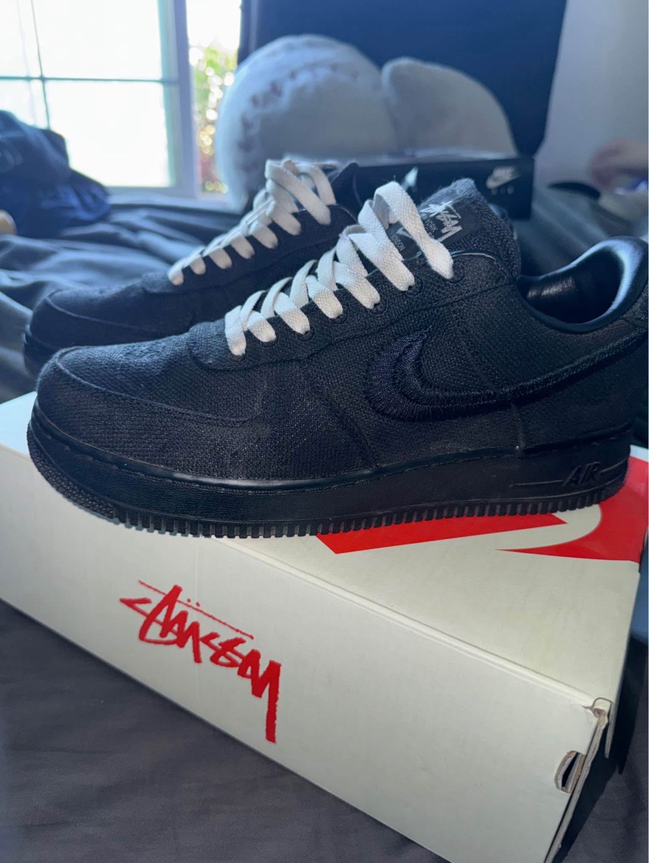 Nike Air Force Stussy Black