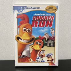 Chicken Run DVD Movie Widescreen DreamWorks Animation Y2K 2000