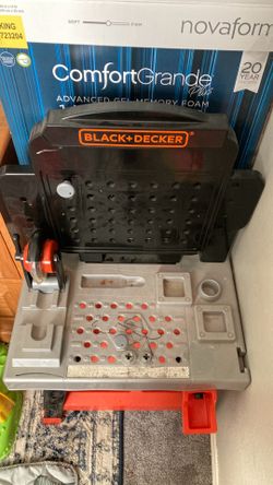Black + Decker kids play tool bench