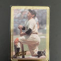 VINTAGE ACTION PACKED BASEBALL CARD