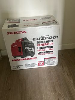 Honda generator