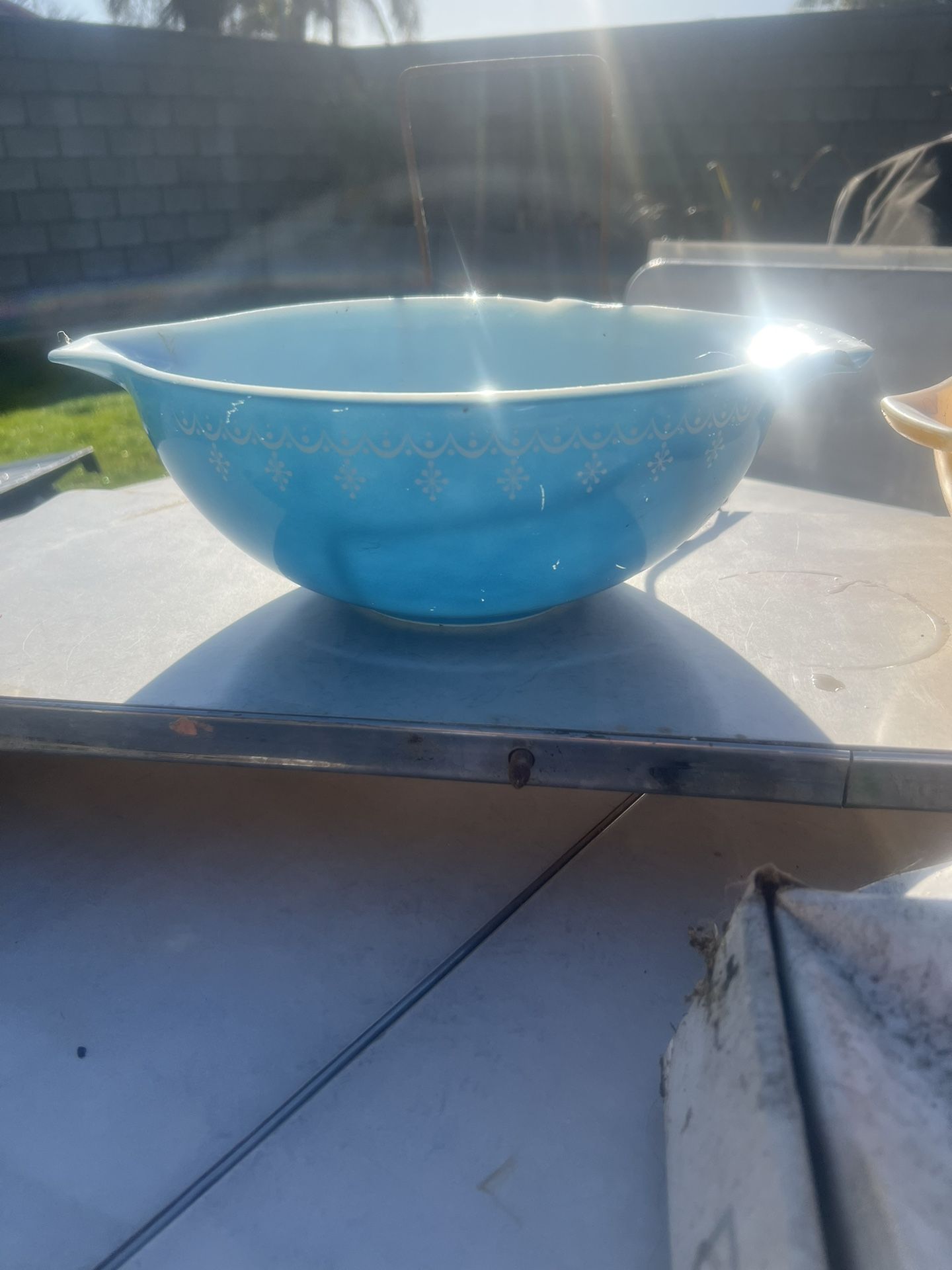 Vintage Pyrex Bowls Re Purpose Into Flower Pots