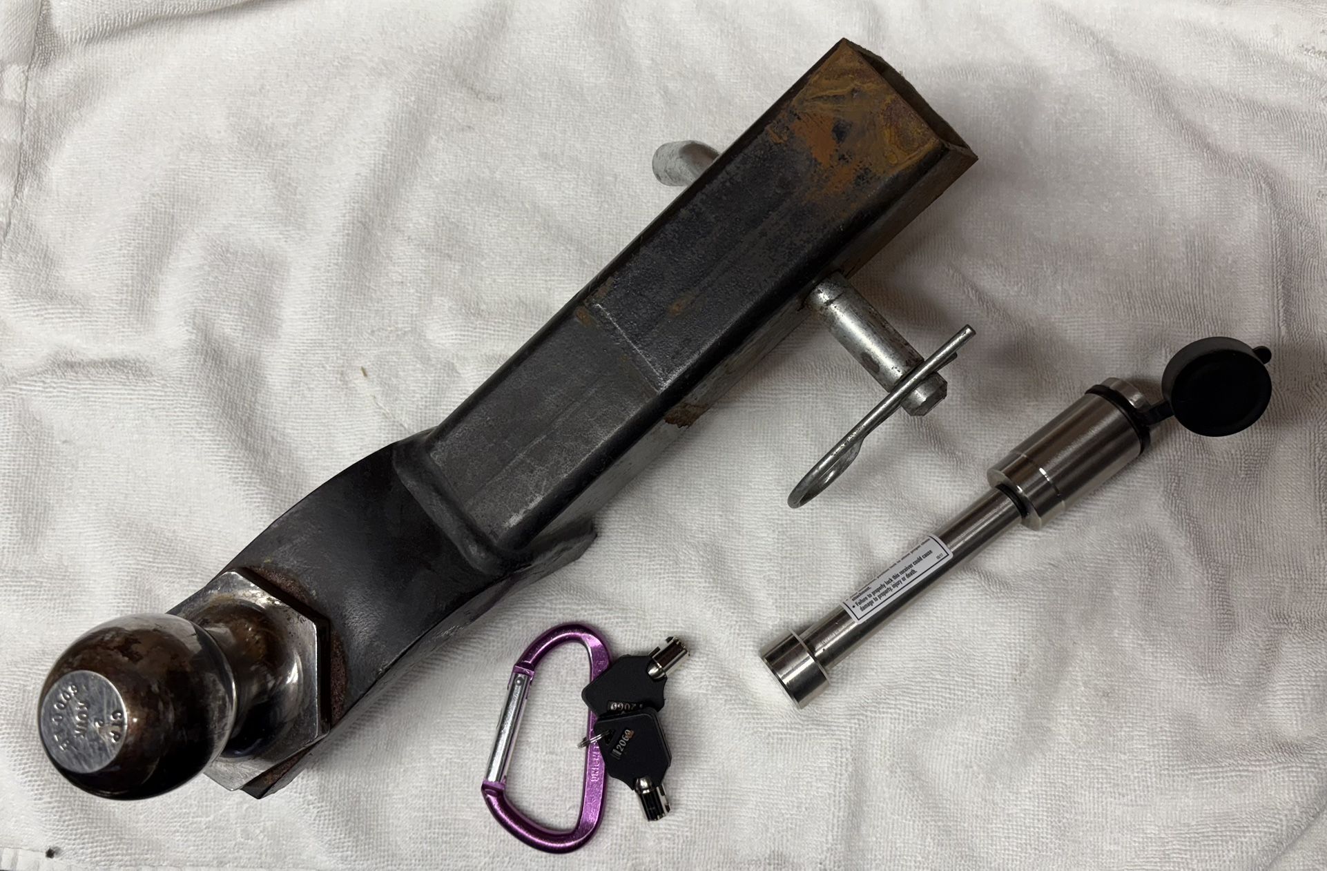 2” Trailer Hitch /2” Ball & Locking Hitch Pin