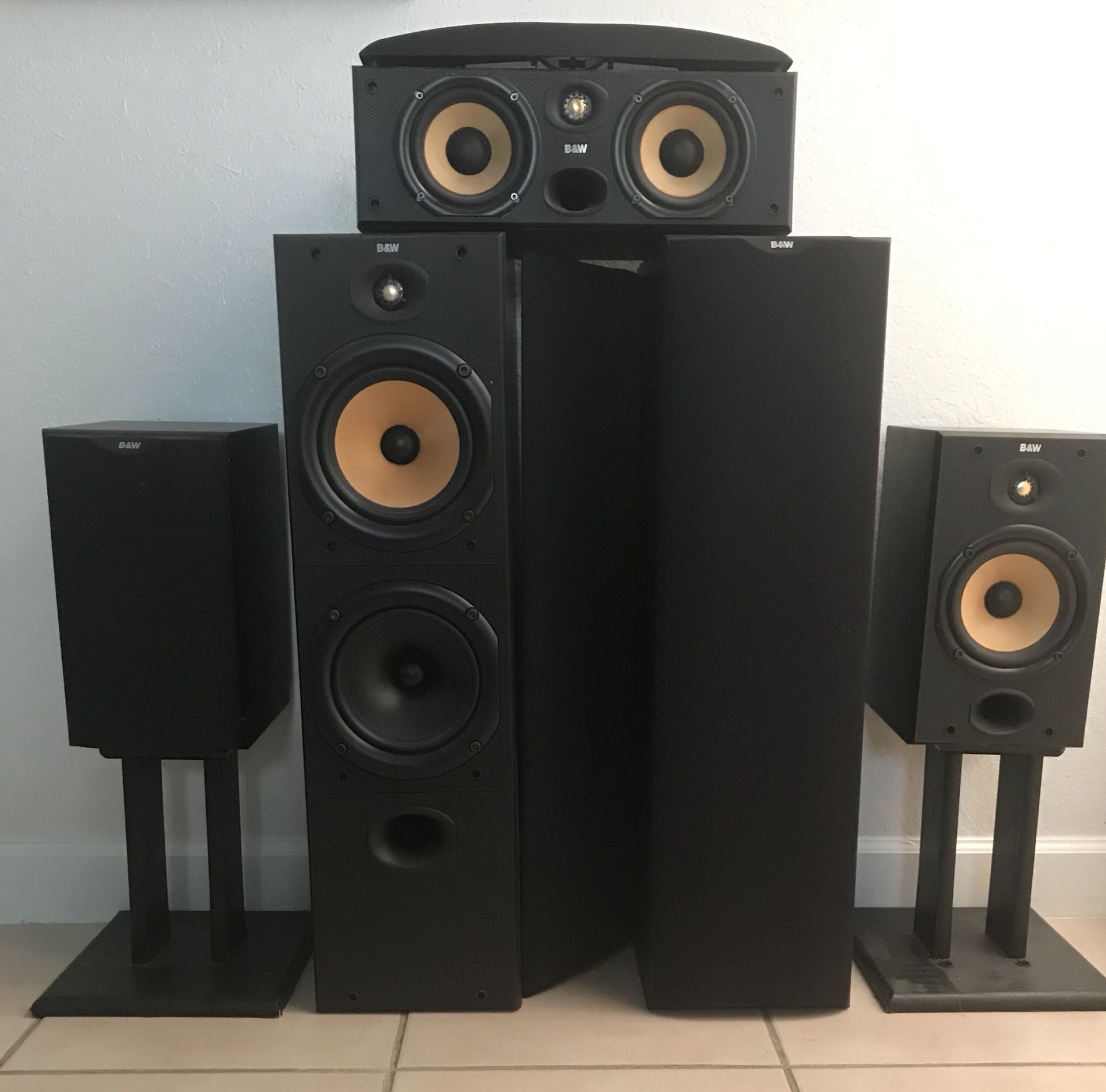 Complete B&W Home Theater Speaker System for Sale in Hialeah, FL OfferUp