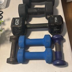 Various Size Dumbbell’s
