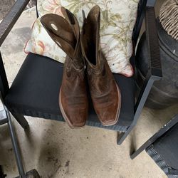 Ariat Boots And Bag 