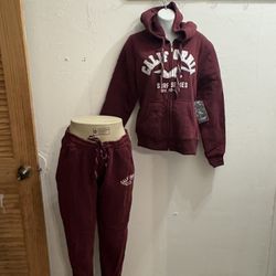 Hooded Sweatshirt Full Zipper With Pants