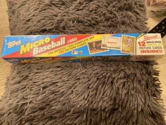 Topps micro baseball cards