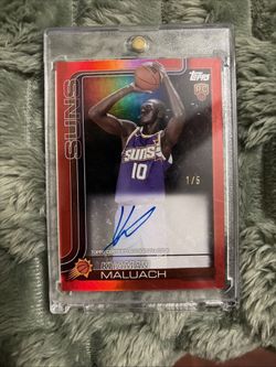 On Card Auto Sport Cards