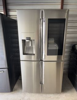 Samsung Stainless Steel Refrigerator And Freezer