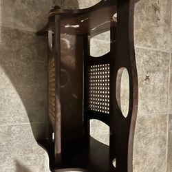 Wooden Magazine Holder