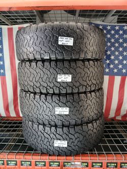 LT285/65R20 BF GOODRICH K02 ALL TERRAIN 285 65 20 TRUCK JEEP Set of 4 tires